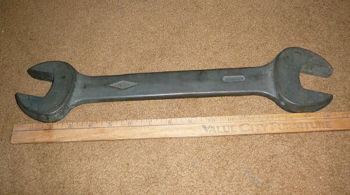 VERY LARGE AMPCO W764 DOUBLE OPEN WRENCH Non-Spark 1-5/8&#034; X 1-7/16&#034; WGT: 4.8 lbs