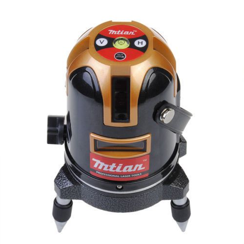 NEW Mtian 5Line 6Point 360Degree Professional Cross Laser Level Top Quality