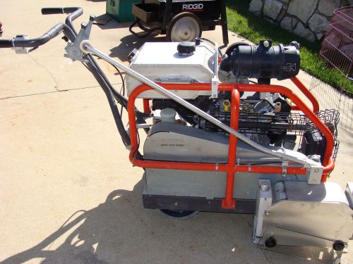 Husqvarna x-4000 walk behind concrete saw *needs minor repair* free shipping * n for sale