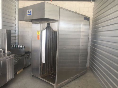 Used leonard im-72sh dry cleaning laundry steam tunnel finisher, 3200 on counter for sale