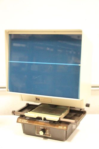 Northwest Microfilm Enlarger Microfiche Projector NMI 14 + Free Shipping!!!