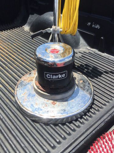 Clarke cpf-2000 commercial walk-behind floor polisher, scrubber in great cond. for sale