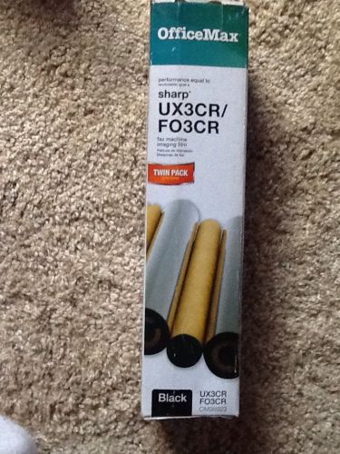 Office Max Sharp UX3CR/FO3CR replaces sustitute OM98924 Black NEW SEALED