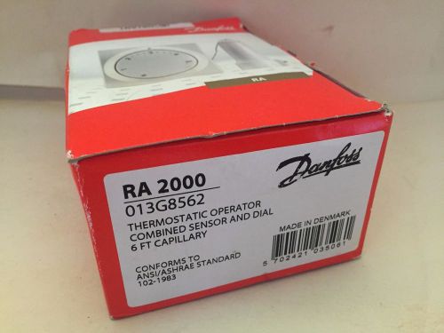 Danfoss RA 2000 013G8562 Thermostatic Operator Combined Sensor &amp; Dial NOS