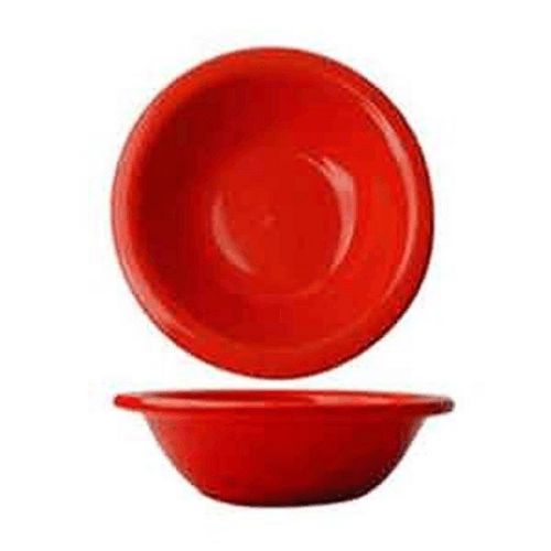 CAC China LV-11-R 4.75 Oz Fruit Bowl Red - 1 Doz