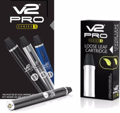 V2 Pro Series 3 Premium 3-in-1 Kit *BLACK* + Loose Leaf Cartridge Free Shipping