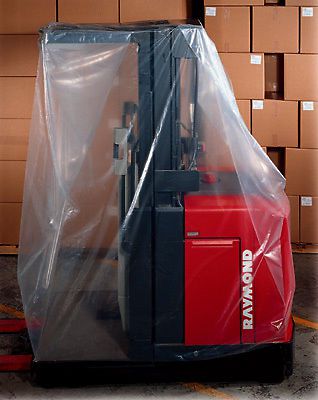 52&#034; x 40&#034; x 80&#034; Giant Poly Bag Cover/Liner - Clear 1.5 mil (100 Bags per Roll)