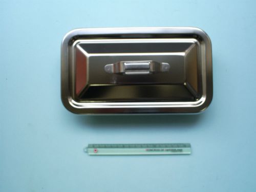 New product stainless steel surgical instrument tray [with lid] small-scale for sale