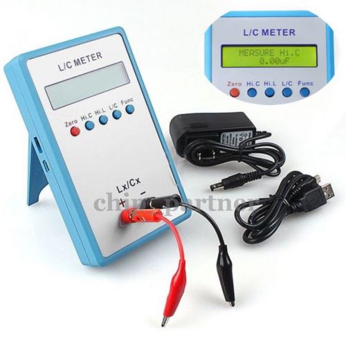 L/C Inductance Capacitance Multimeter Meter LC200A Tool + tracking number