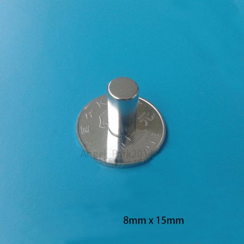 20pcs 8 X 15mm Neodymium Disc Super Strong Rare Earth N50 Small Fridge Magnets