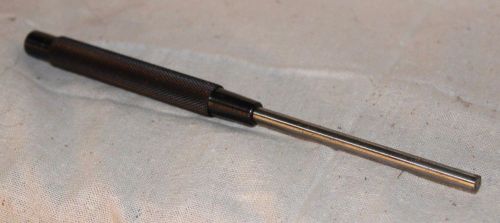 NEW STARRETT 8 inch long drive pin punch in Original pack Catalog # 248C 1/4 Dim