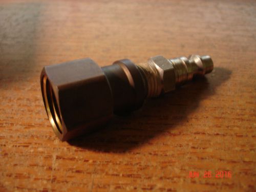Pcc series d coupler plug 1/4&#034; npt with 3/4&#034; reducer for sale