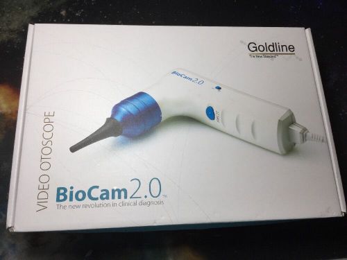 Goldline BioCam 2.0 Video Otoscope Brand New In Box