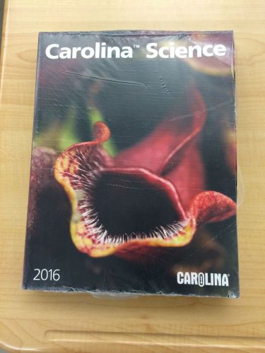 carolina science biological supply conpany 2016 catalog new in plastic