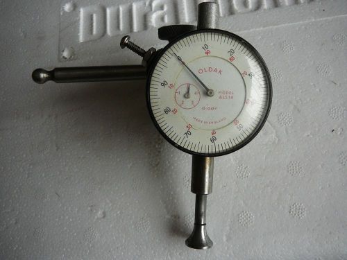 Vintage Oldak model ALS14 Dial Indicator w/attachment