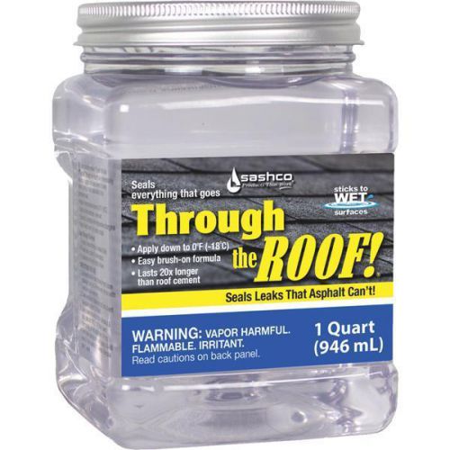 6 Pk Clear 29.5 Oz Through The Roof Vent Cement &amp; Patching Sealant 14003