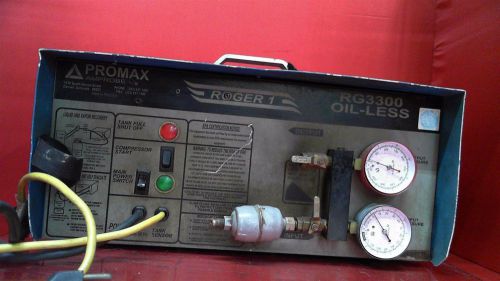 Amprobe Promax Roger 1 RG3300 Oil-Less Refrigerant Recovery Unit AS-IS Parts