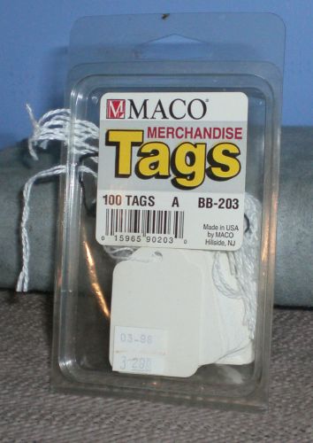 Maco Merchandise Tags