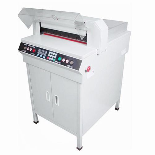 17.7&#034; Guillotine Cutting Machine Office Electric Stack Paper Cutter US Stock