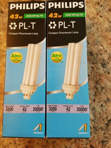 Philips 42W Compact Fluorscent Lamp Bulb PLT 42W/841/4P/LL/A