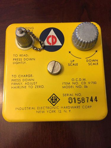Dosimeter Charger For Victoreen CDV 700 6a or 6b And Lionel CDV 700