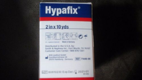 HYPAFIX DRESSING RETENTION SHEET 4&#034; x 10 yds  new roll #4209 2021 expiration