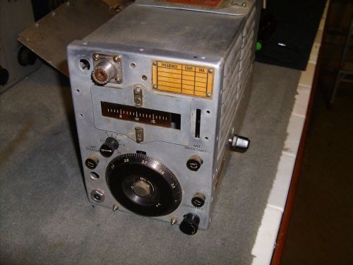 BC-696A command &#034;ARC-5&#034; 3-4 MHz transmitter working condition, 12 volt filaments