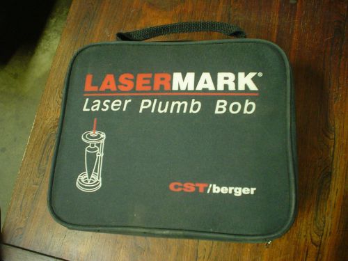 Used CST/berger LASERMARK Laser Plumb Bob with case - 60 day warranty