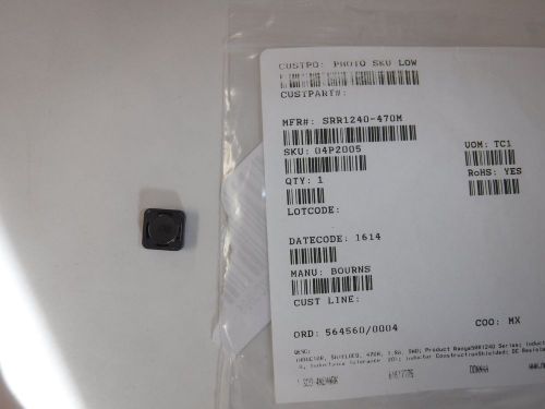 NEW BOURNS SRR1240-470M Surface Mount Power Inductor, SRR1240 Series (T)