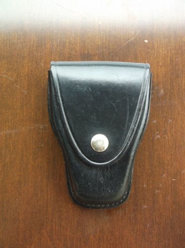 Don hume c303 police duty black leather handcuff cuff case for sale