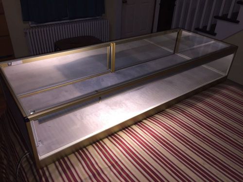Brass jewelry display case 59&#034; x 22&#034; x 11&#034; NEW LOWERED PRICE!! MAKE AN OFFER!!