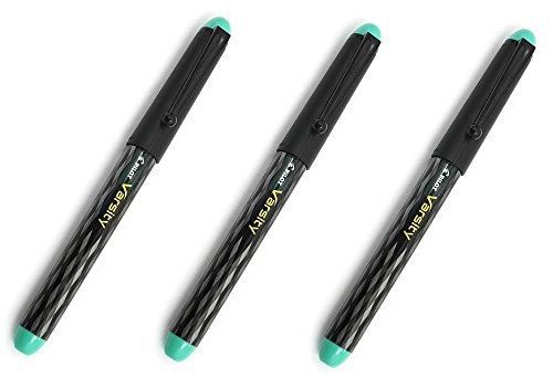 Pilot Varsity Disposable Fountain Pens, Green Ink, Medium Point, Pack of 3