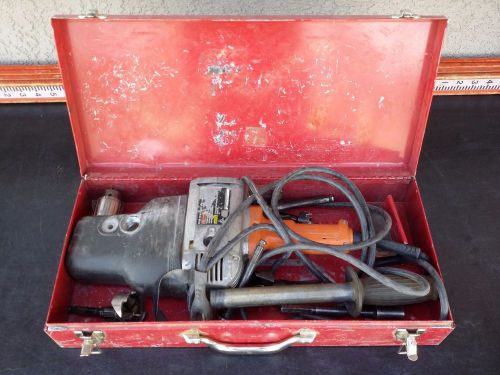 Ridgid R7130 Right Angle Close Quarters 3 Speed 1/2&#034; Drill w/ Milwaukee Case