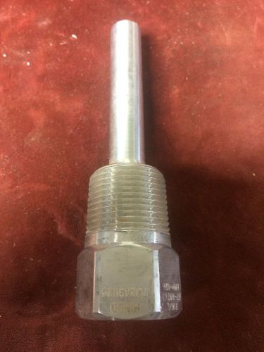 Minco tw248u25 thermowell 3/4&#034;, 316ss, 2.5&#034; new for sale