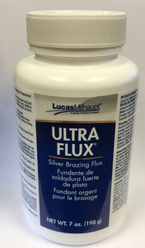 Lucas milhaupt ultra flux silver brazing brush cap 7 ounce container, 75014 for sale