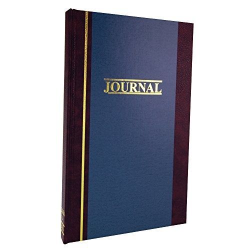Wilson Jones S300 Line Hardbound Shaw Account Book, Two Column Journal, 33