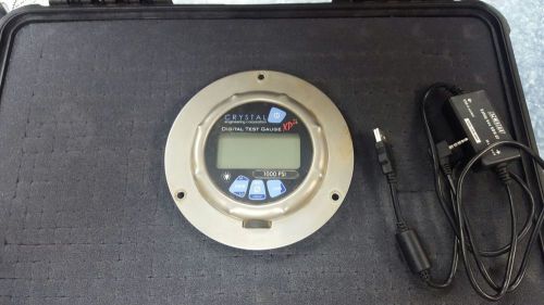 Crystal digital test gauge ( 1000 psi ) for sale