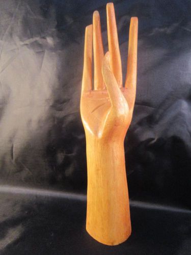 Tropical Wood Hand, Jewelry Display Stand (Right Hand)