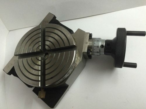 New Rotary Table 4&#034; inch (100 mm) Horizontal Vertical Model for Milling Machine