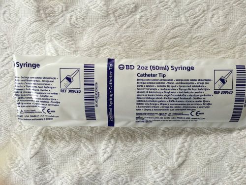 BD 2oz SYRINGE Catheter Tip Lot of 8