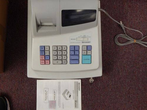 Portable Lightweight CASH REGISTER Sharp XE-A101  NICE CONDITION MAY BE NEW