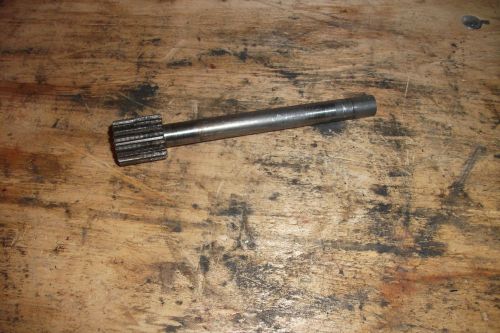 ATLAS CRAFTSMAN POWER HACKSAW PINION GEAR AND SHAFT