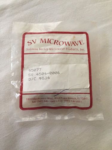 SV Microwave 4504-0006 Component