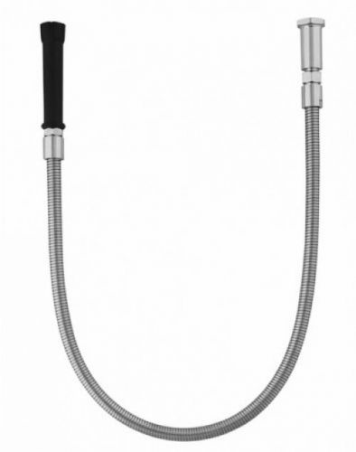 T and s brass 5hse44 hose with 44 flex stainless steel and black handle for sale