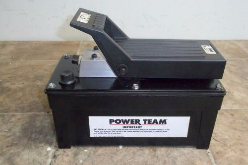SPX Power Team PA6 Air Driven Hydraulic Pump