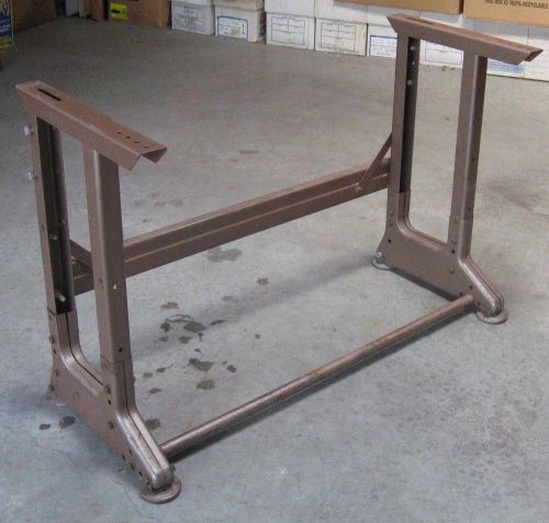 Industrial workbench stand base for sewing machines, tools, shop for sale