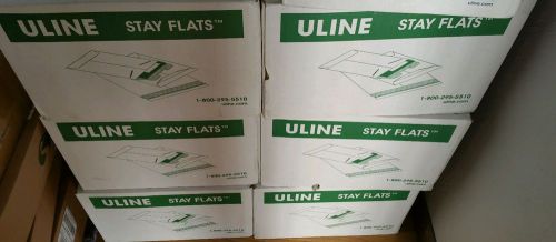 ULINE STAYFLATS White Self-Seal Mailer 9-3/4 X 12-1/4 S-2665 100/case x 9 CASES