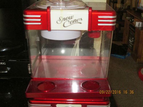 Nostalgia shaved ice sno cone maker for sale
