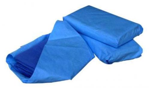 Medline MDT2168284 Sterile Disposable Surgical Towels, Standard, Blue Pack of 8