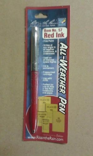 Rite in the Rain All-Weather Pen - Red Ink #57